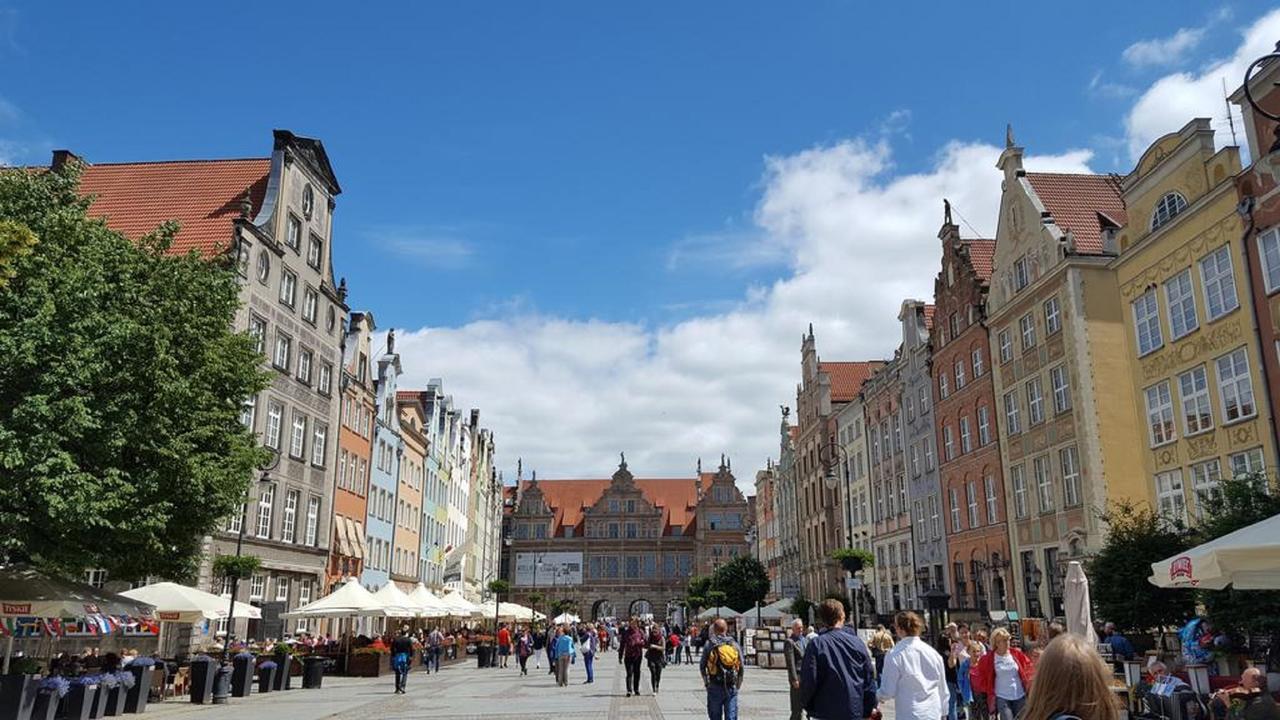 Апартаменты Platinium Ogarna Old Town Гданьск Экстерьер фото